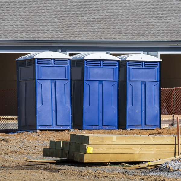 are there different sizes of portable restrooms available for rent in Manchester